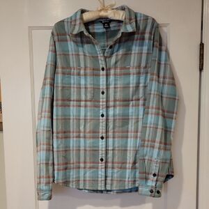 Cotopaxi Mero Flannel Shirt, Size M, Bluegrass Plaid